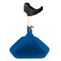 Hoof Stand HOOF-it® Blacksmith 2-in-1 Hoof Stand - The ORIGINAL & ONLY  2-in 1 Hoof Stand Multi-Function Farrier Tool- Blue