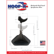 hoof stand specs