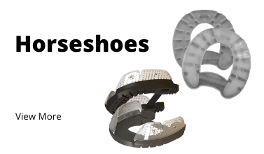 Alternative Horseshoes.  These are plastic horseshoes that assist in equine soundness. 