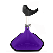 Hoof Stand HOOF-it® Blacksmith 2-in-1 Pro Hoof Stand - The ORIGINAL & ONLY  2-in 1 Hoof Stand Multi-Function Farrier Tool | Purple