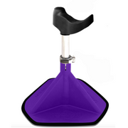 Hoof Stand HOOF-it® Blacksmith 2-in-1 Pro Hoof Stand - The ORIGINAL & ONLY  2-in 1 Hoof Stand Multi-Function Farrier Tool | Purple