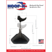 hoof stand specs 